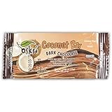 Oskri Coconut Original with Dark Chocolate, 0.88-Ounce Bars (Pack of 40)