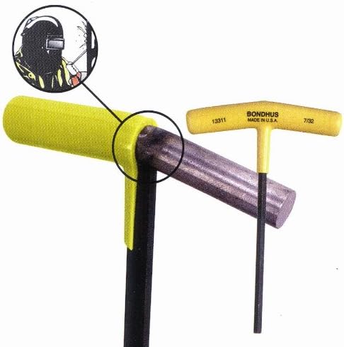 Inch, Hex size - 5/32, Overall length - 9.1, T-Handle - Cushioned Grip - Sets, Bondhus Ball Driver