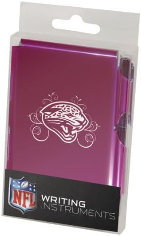 Jacksonville Jaguars Women's Fashionable Fan Engraved Metal Pocket Notes (12040-Y25)