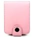EZ Apple 3rd Generation iPod Nano Video Leather Flip Carrying Case with Belt Clip And with 1 Piece Shield Protector (EZ Pink)
