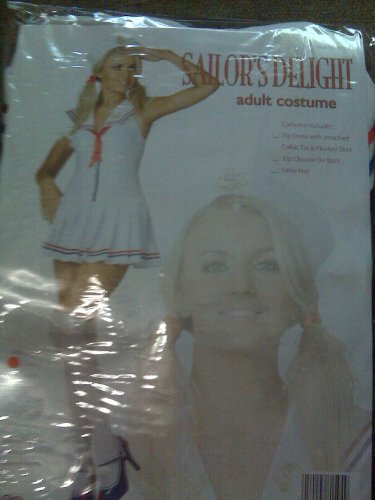 Ladies Sexy Sailors Delight Halloween Costume