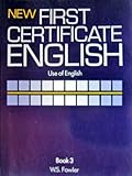 New first certificate English
