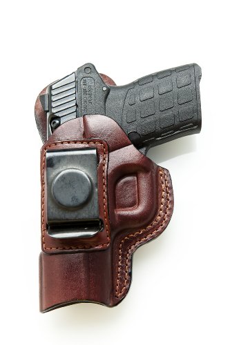 LEATHER IWB Holster Glock 42 .Brown L/H