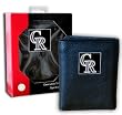 Colorado Rockies Boxed Trifold Wallet - MLB Baseball Fan Shop Sports Team Merchandise