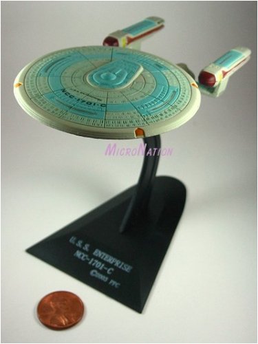 U.S.S. Enterprise NCC-1701-C Furuta Star Trek Federation Ships & Alien Ships Collection 2 Miniature Display Model