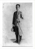 Historic Print (M): [Emilio Aguinaldo, 1870?- ; full, standing in uniform, facing sligtly left]