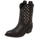 N.Y.L.A. Women's Frankee Boot,Black,7.5 M US
