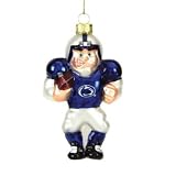 SC Sports Penn State Nittany Lions Caucasian Football Player Ornament (Set of 2)