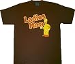 The Simpsons Homer Ladies Man Brown T-Shirt Tee