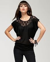 Pointelle Knit Pullover Sweater