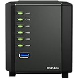 Synology Disk Station 4-Bay Network Attached Storage (DS414slim)