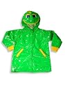Puddle Duds by Cartwheels USA - Boys Hooded Raincoat, Green, Yellow