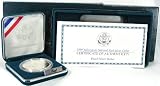 1999 Proof Yellowstone National Park Commemorative Silver Dollar w/Box