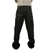 Marc Ecko - Ecko Unlimited Mens Black Baggy Fit Denim Jeans (0302201401919)