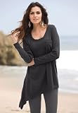 Roamans Plus Size Asymmetrical Hem Tunic