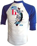Vintage Evel Knievel 1973 Ideal Toy Company Promo Iron-On T-Shirt