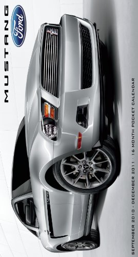Ford Mustang 2011 16 Month Pocket Calendar