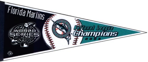 Buy Florida Marlins 2003 National League Champions Pennant by Rico/Tag Express