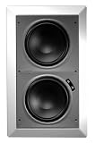 Musica Dual 8in In-Wall Subwoofer - HTS-28W