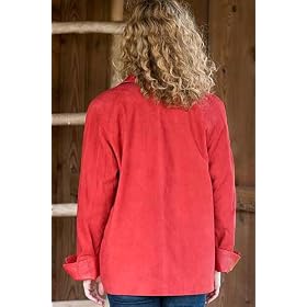 Ladies Amy Lyn Leather Lamb Suede Jacket