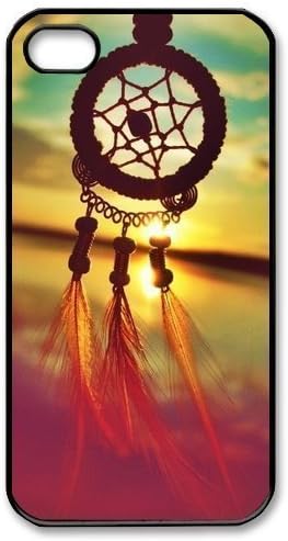 EverGoods Sunrise Dream Catcher Pattern Cloud Feather Mayan Aztec Tribal Hard Case Cover for Apple iPhone 5C
