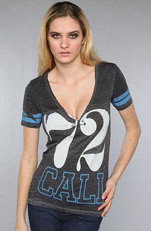 Rebel Yell The 72 Cali Football Tee,T-shirts for Women