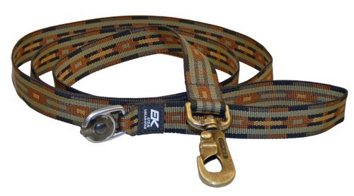 EK Ekcessories 10749C-W31-AM Designer Big Wolf 6′ Indian Sage Dog Leash with LED Light