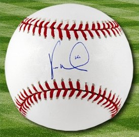Vernon Wells Toronto Blue Jays Autographed/Hand Signed Baseball