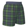 FALSE FLY - Blackwatch Tartan Plaid Check Cotton Flannel Plaid check boxers boxer shorts exposed waist false fly