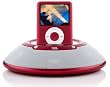 JBL On Stage Micro Portable iPod Speaker and Docking Station (Red)