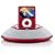 JBL On Stage Micro Portable iPod Speaker and Docking Station (Red)