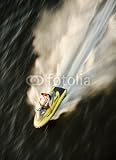 Wallmonkeys Peel and Stick Wall Decals - Waverunner on the Speed - Removable Graphic
