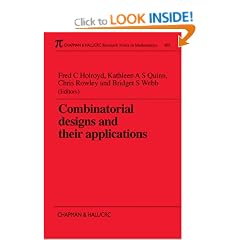 Combinatorial Designs and their Applications