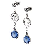 New York Knicks Earrings NBA Logo w/ Team Colors