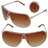 Baby Phat 1028 Gold Aviator Sunglasses