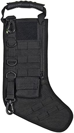 RUCKUP RUXMTSBJR Junior Tactical Stocking w/MOLLE Black