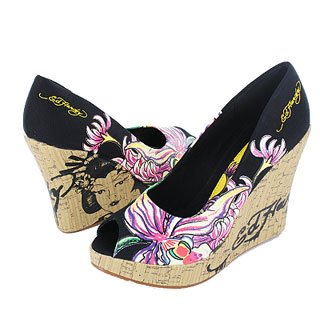 Ed Hardy Women's Casablanca Wedge Pump