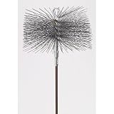 MEECO'S RED DEVIL Chimney Brush - 8in. Square, Model# 30808 by Meeco