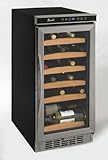 IMAGE OF Avanti Wine Cooler with Electronic Display (Black) (33.75