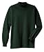 Port Authority Interlock Knit Mock Turtleneck, Black, L