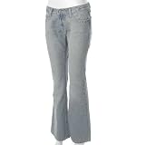 Aeropostale Distressed Stretch Flare Jeans