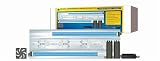 Coralife Aqualight Pro Metal Halide Retrofit, 2X150W HQI Metal Halide  2X96W Compact Fluorescents, 48 inch