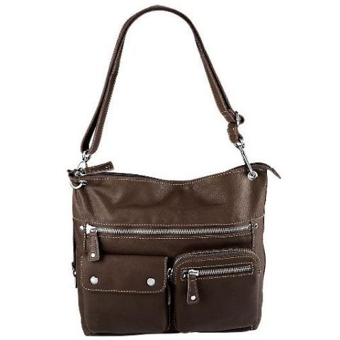 Fossil ZB2343206 Sutter Brown Damen Umh&auml;ngetasche
