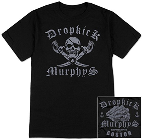 Dropkick Murphys- Jolly Roger T-Shirt Size L