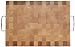 Wood Large Rectangle Cutting Board Tray 14" x 20"