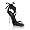 Black Satin and Clear