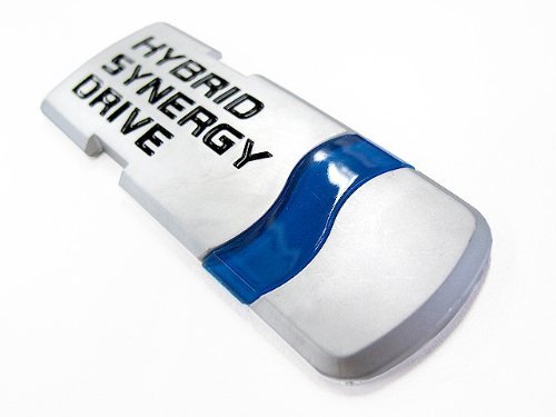 HYBRID SYNERGY DRIVE プレートエンブレム/3D/ステッカー １枚 TOYOTA