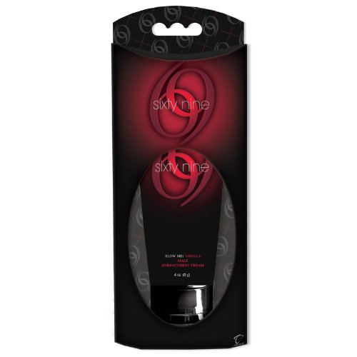 69 Blow Me: Vanilla, Male Stimulation Cream, 4 Oz.