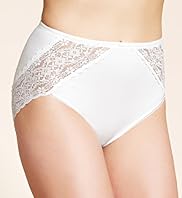 Cool Comfort Light Control Daisy Floral Lace High Leg Knickers