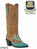 Dan Post Wynona All Leather DP3276 Saddle Tan